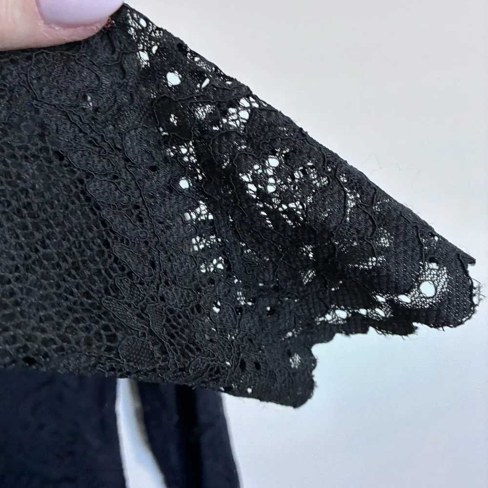 H&M Black Lace Dress - 8 - Picture 11 of 15